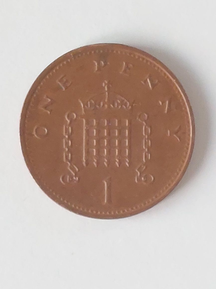 Moeda Inglesa "One Penny" de 1998