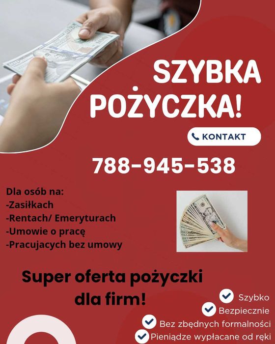 Szybka pożyczka dla każdego