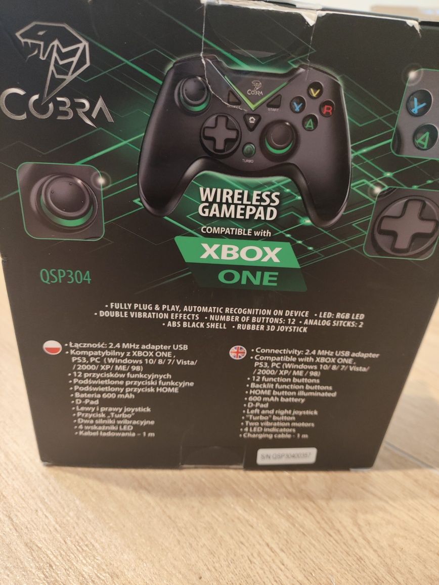 Gaming Pad Cobra QSP304 pełny zestaw