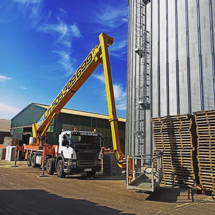 Podnośnik koszowy, zwyżka 27m, 45m (4x4) 53m (6x4) 70m (8x6) - Kraków