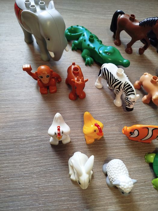 Lego duplo  тварини лего дупло
