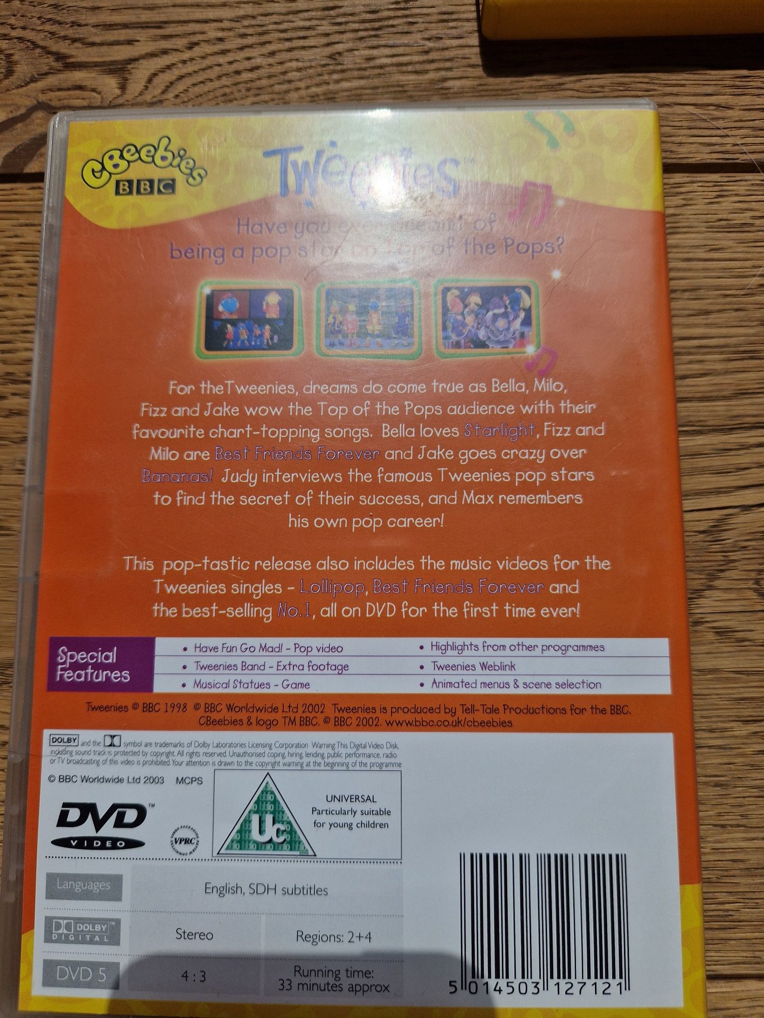 Zestaw płyt DVD po angielsku i niemiecku Myszka Mickey