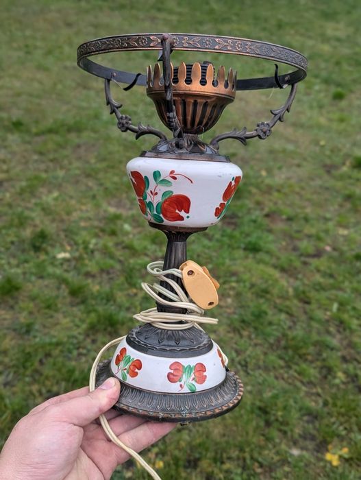 Лампа Настільна Старовина Фарфор