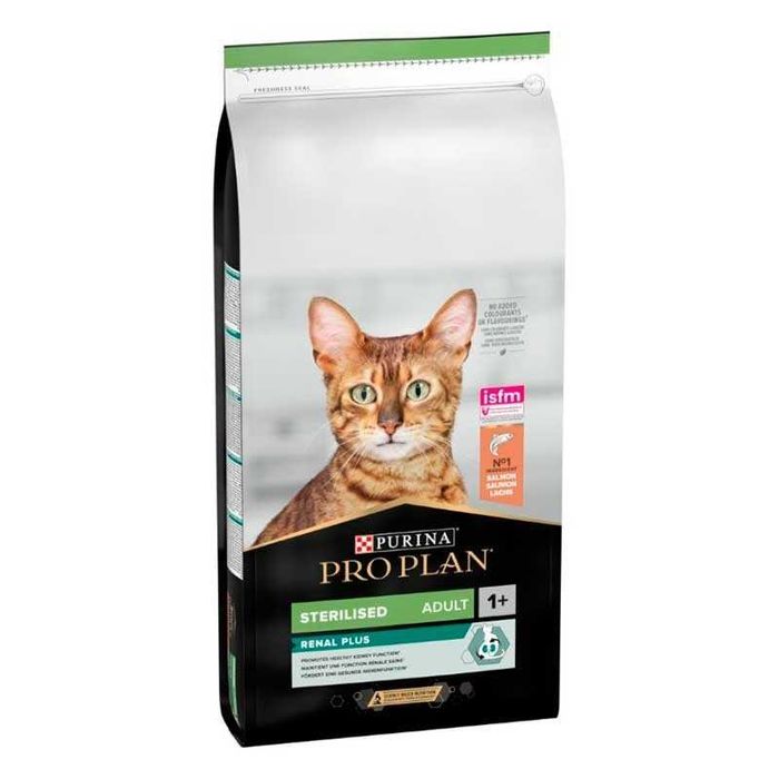 Pro Plan 14 кг з лососем для стерилізованих котів. Корм Про План