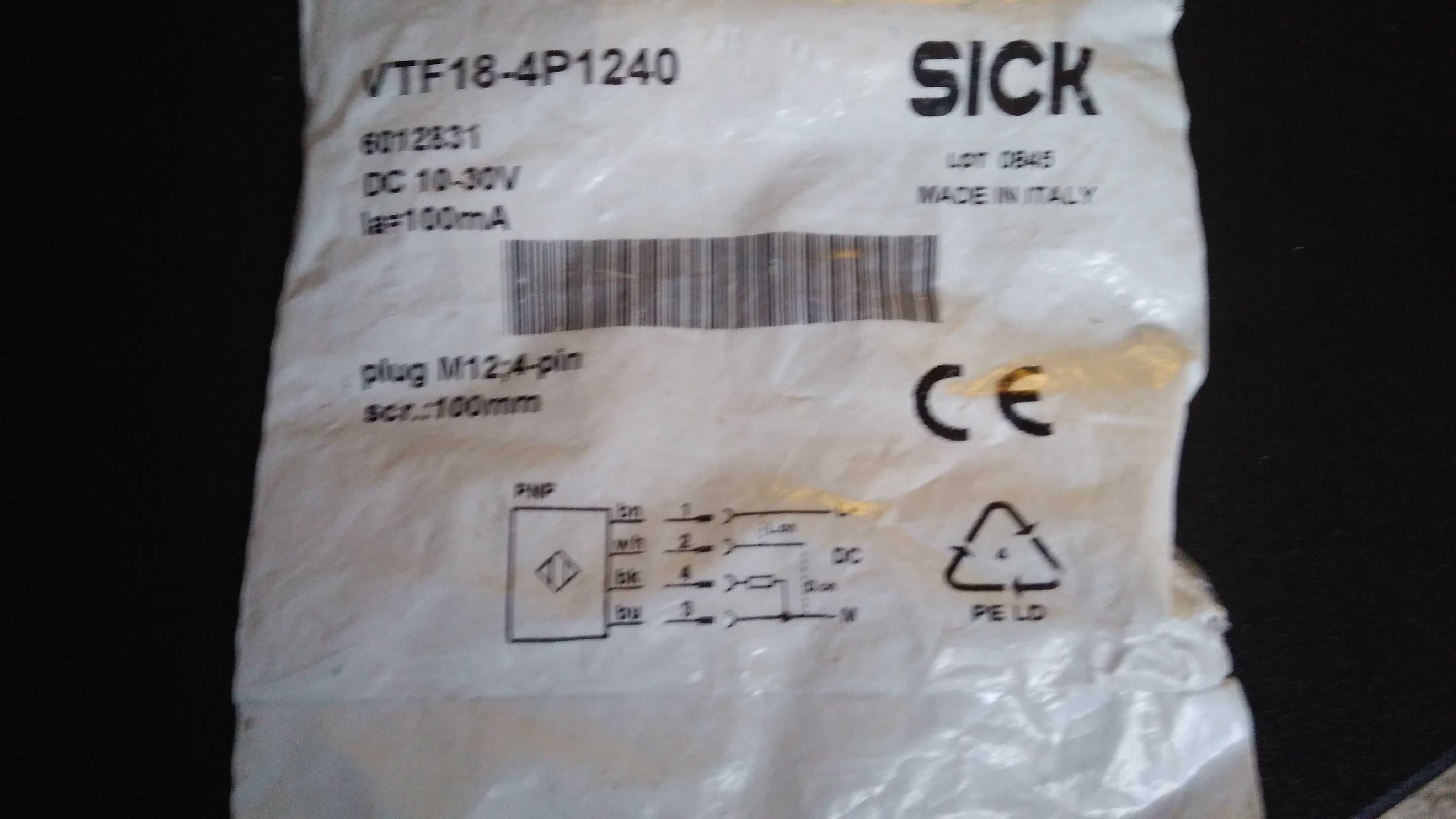 Czujnik odbiciowy SICK VTF
