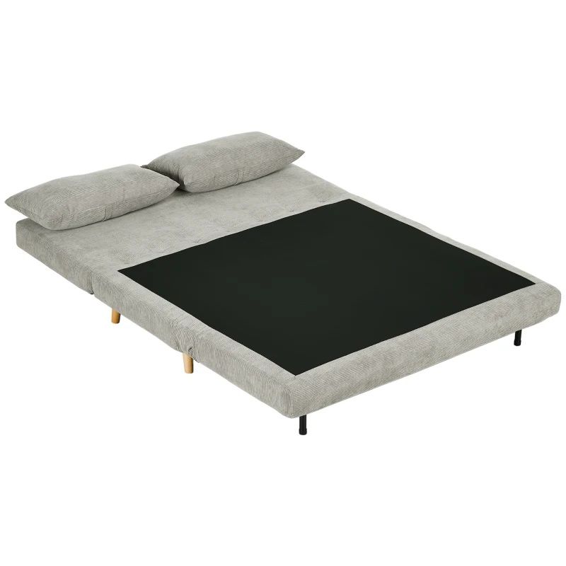 Homcom Sofa do spania, łóżko 3 stopniowe .