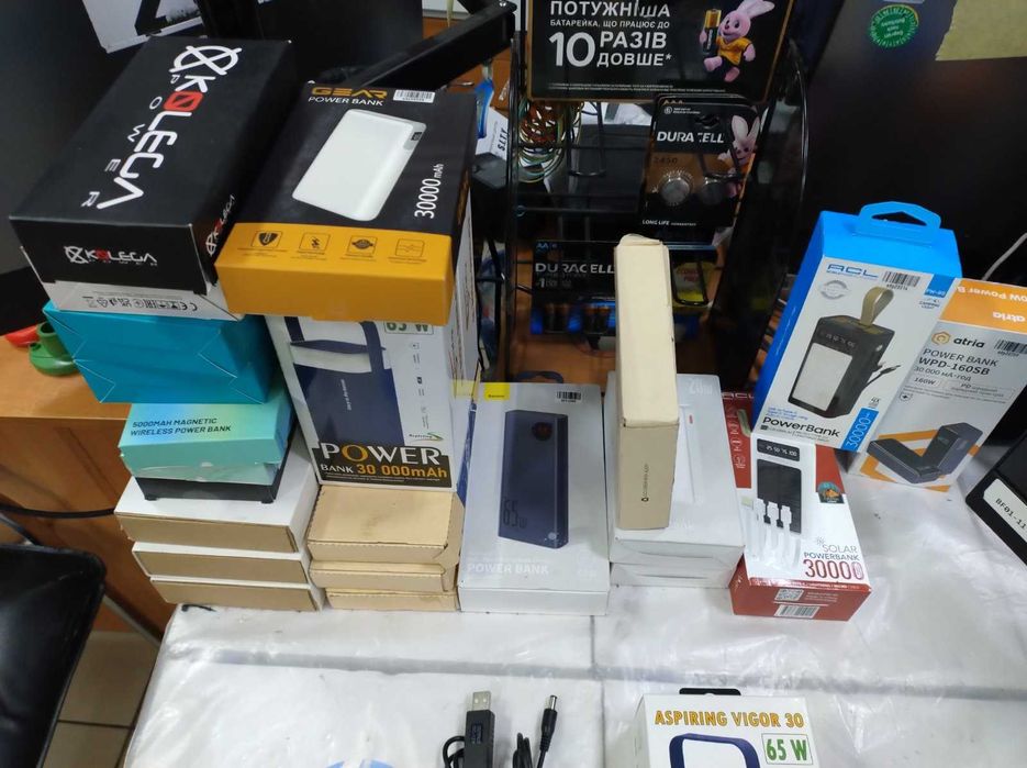 Батарея універсальна (павербанк) Aspiring Vigor 30 30000mAh (VG65PD)