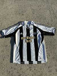 Футболка майка футбольная винтаж adidas Newcastle United 2005-2006