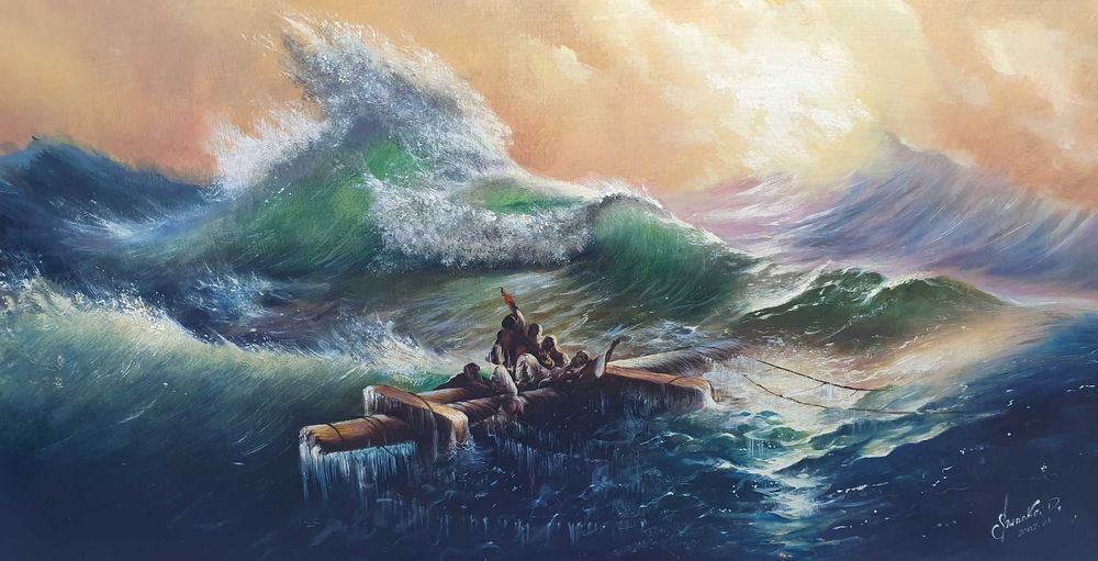 Obraz olejny,  kopia