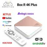 Смарт ТВ приставка HOMATICS Box R 4K Plus 4/32GB Android TV 11 Amlogic