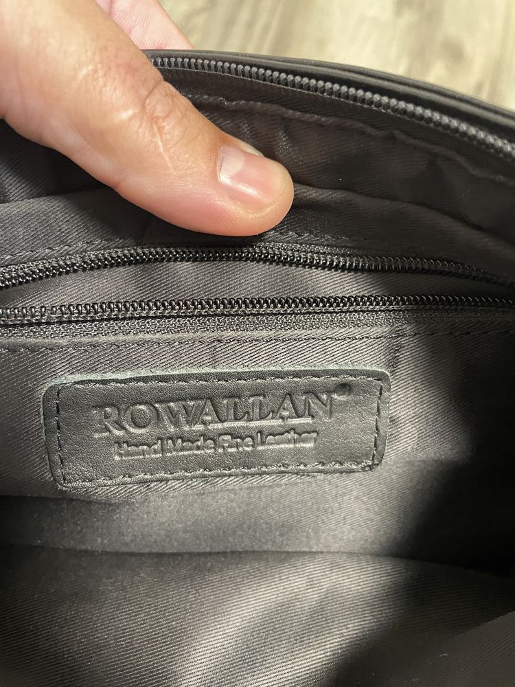 Сумка  Чоловіча шкіряна rowallan