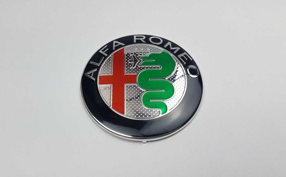 Nowy komplet 4 sztuk znaczków ALFA ROMEO 50mm emblemat znaczek logo