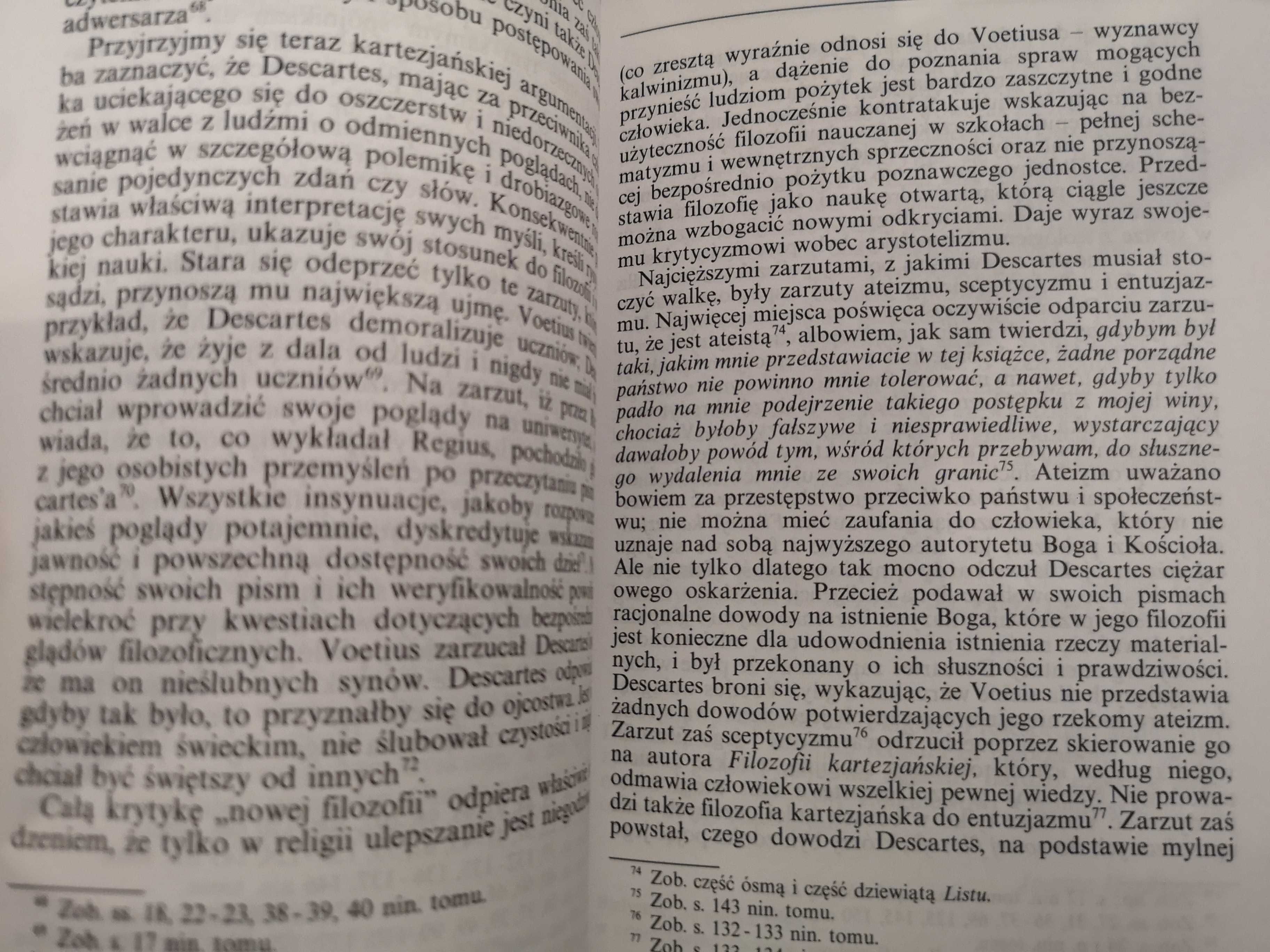 Descartes Rene - LIST DO VOETIUSA Biblioteka Klasyków Filozofii IDEAŁ