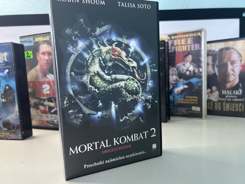 Mortal kombat 2 unicestwiwenie vhs kaseta film