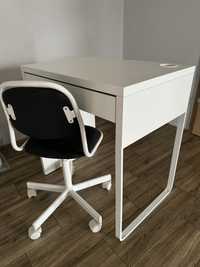 Biurko i krzesło obrotowe Ikea