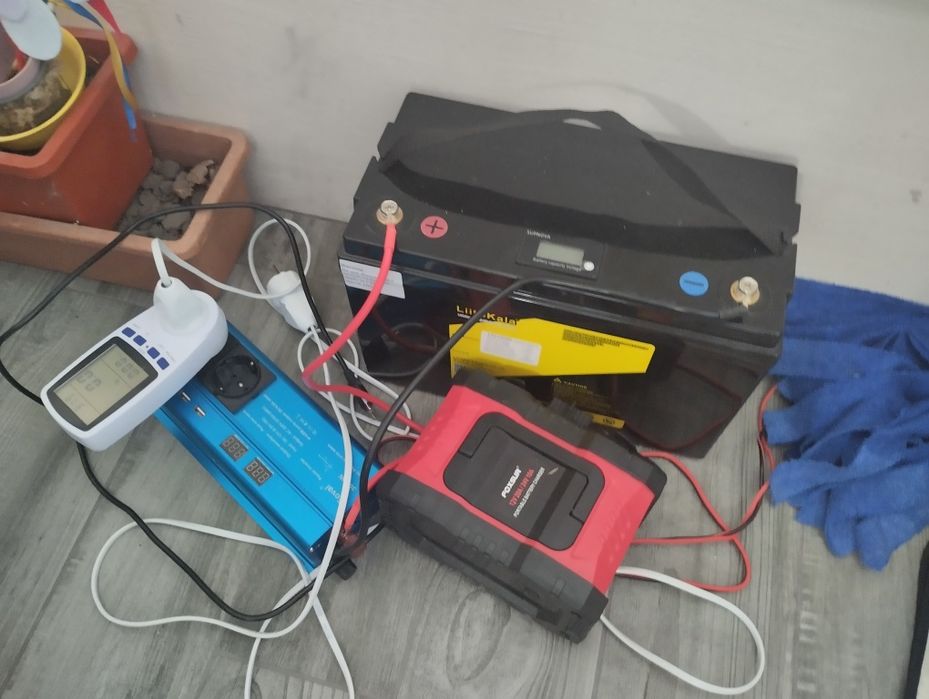 Інвентор, акумулятор, зарядка, набір повний, lifepo4