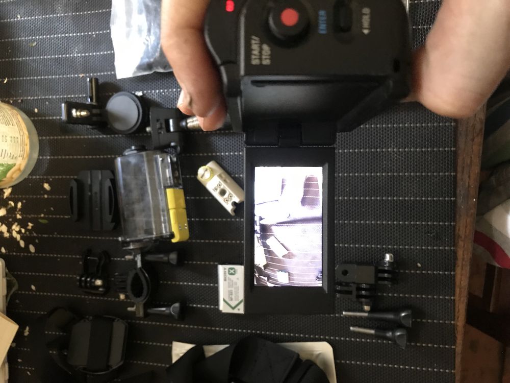 Экшн камера Sony AS-100V с боксом Sony AKA LU1