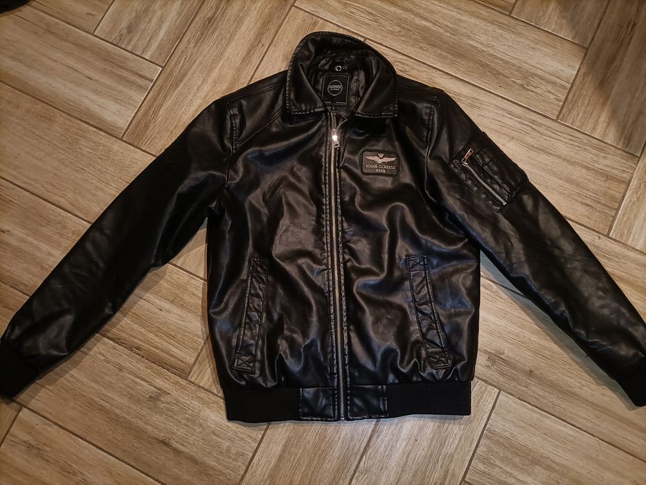 Kurtka ramoneska męska (rozmiar L)