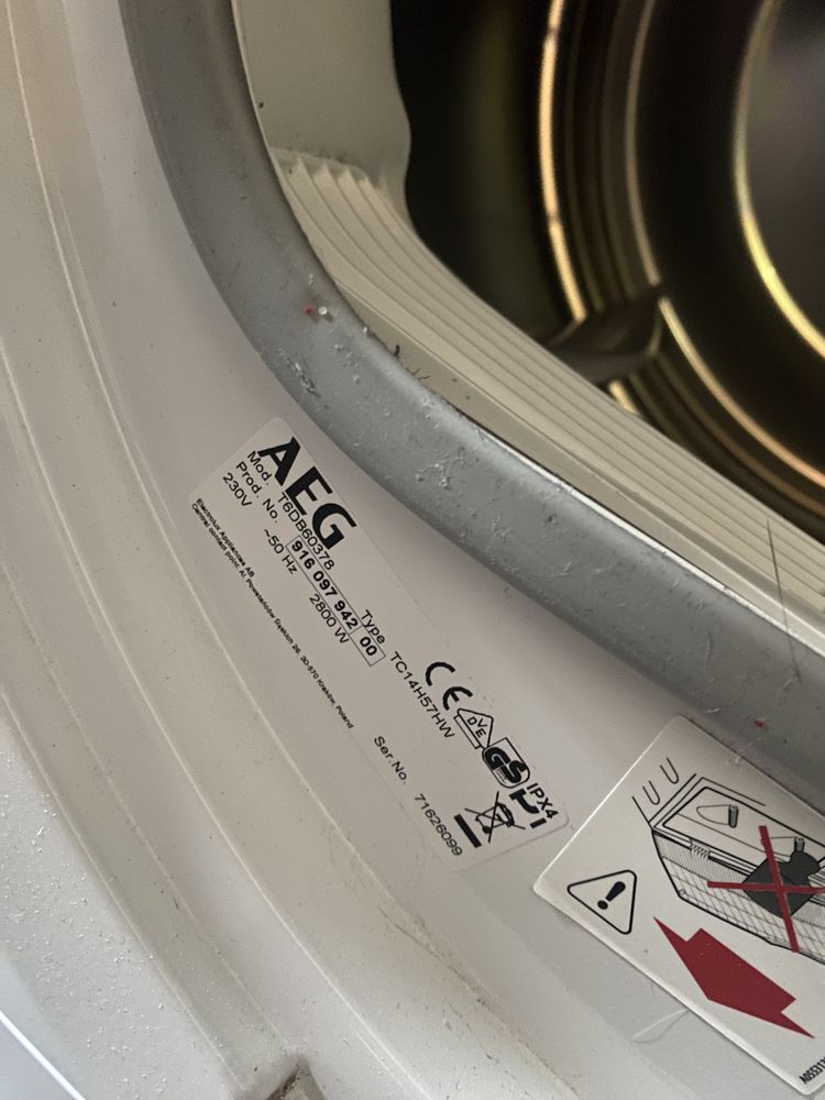 Suszarka automatyczna AEG 6000 sens lavamet