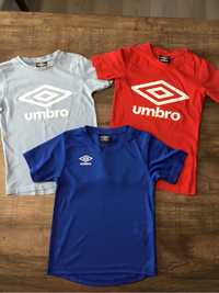 Zestaw t-shirt umbro rozm. 116 koszulka bluzka 3 szt.