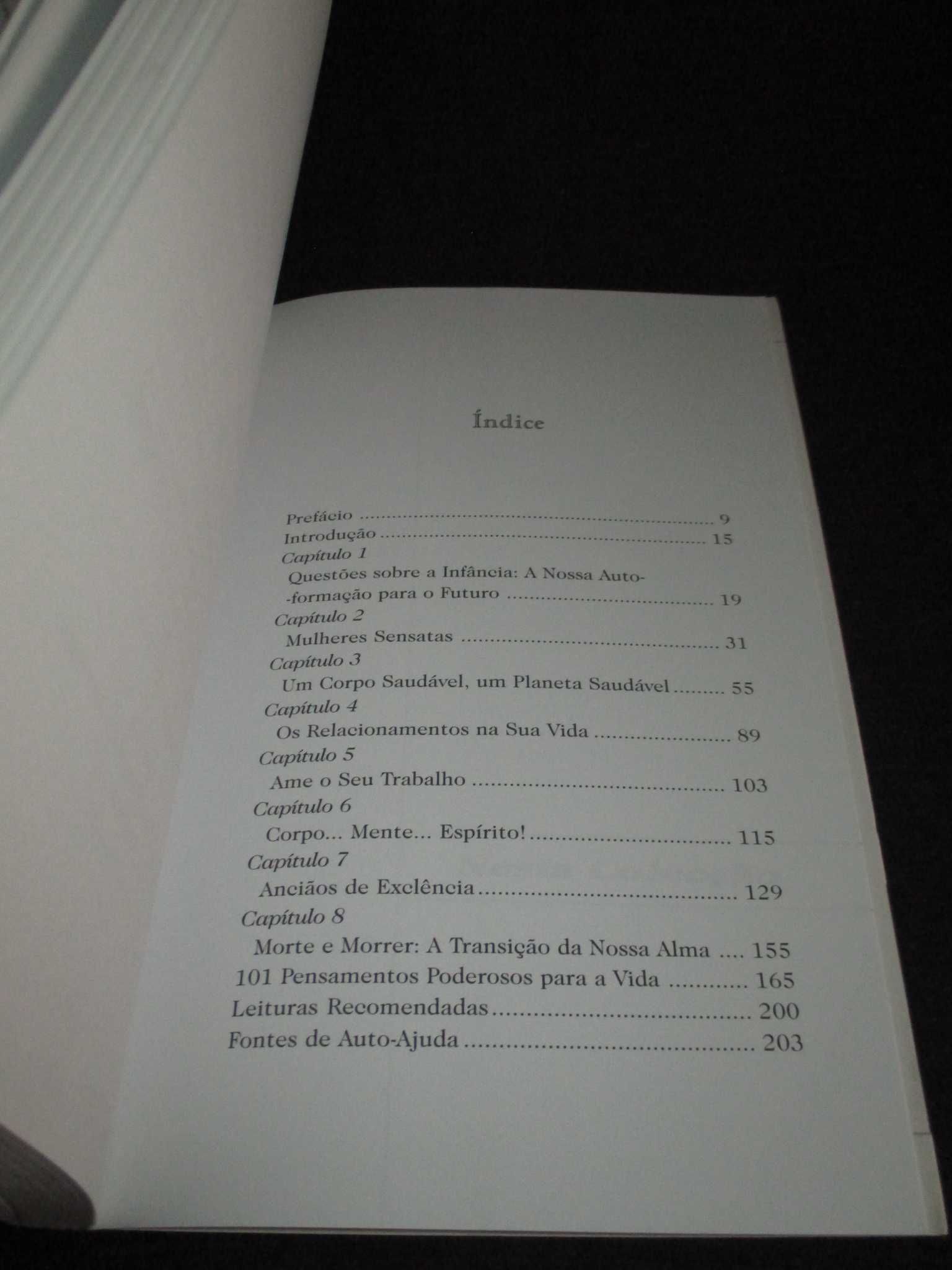 Livro Viver! Reflexões para a sua viagem Louise L. Hay