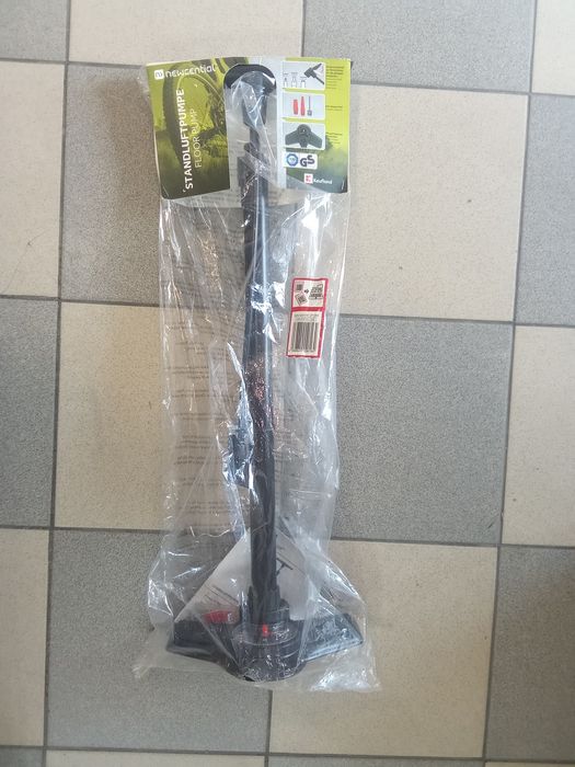 Насос немецкий алю напольный манометр иголка  насадки мяч велосипед