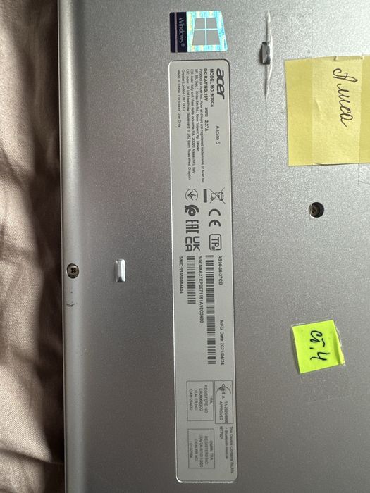Acer Aspire 5 256GB x7 na gwarancji