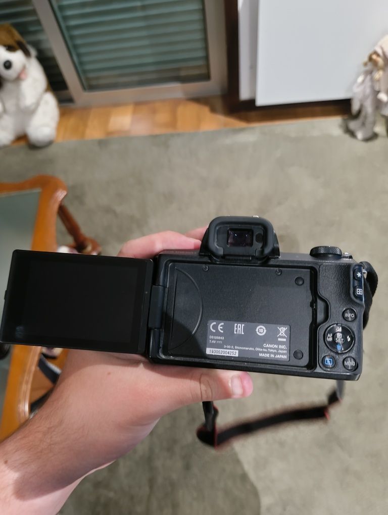 Canom M50mk2 com 3 lentes