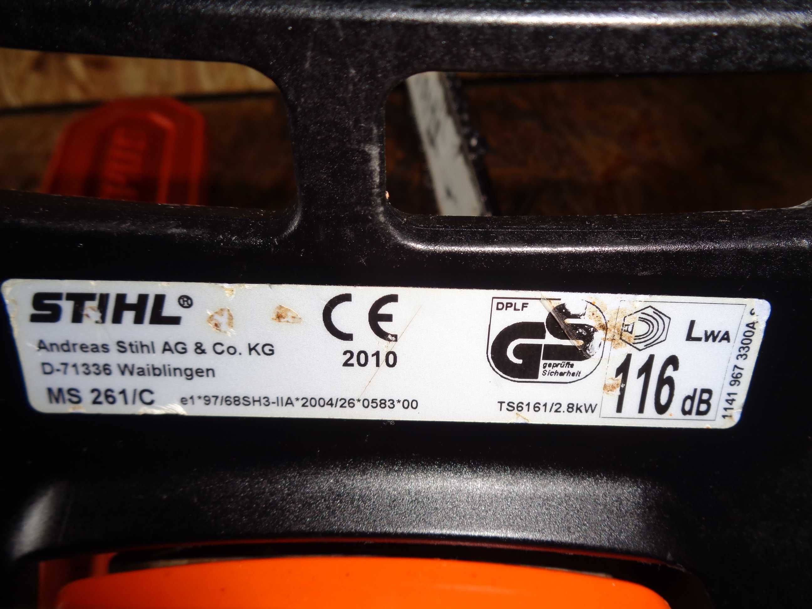 Piła pilarka spalinowa motorowa Stihl MS 261 C !!!
