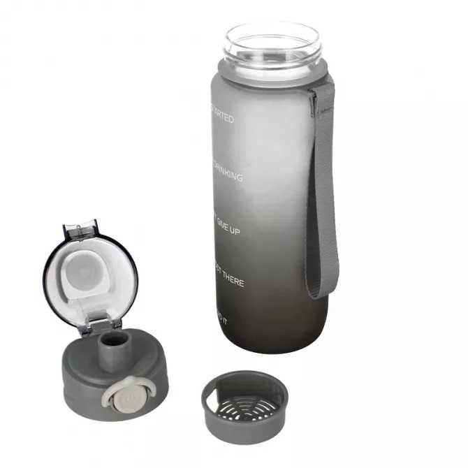 Bidon butelka na picie 720 ml Ombre Grey TRITAN BEZ BPA Szary
