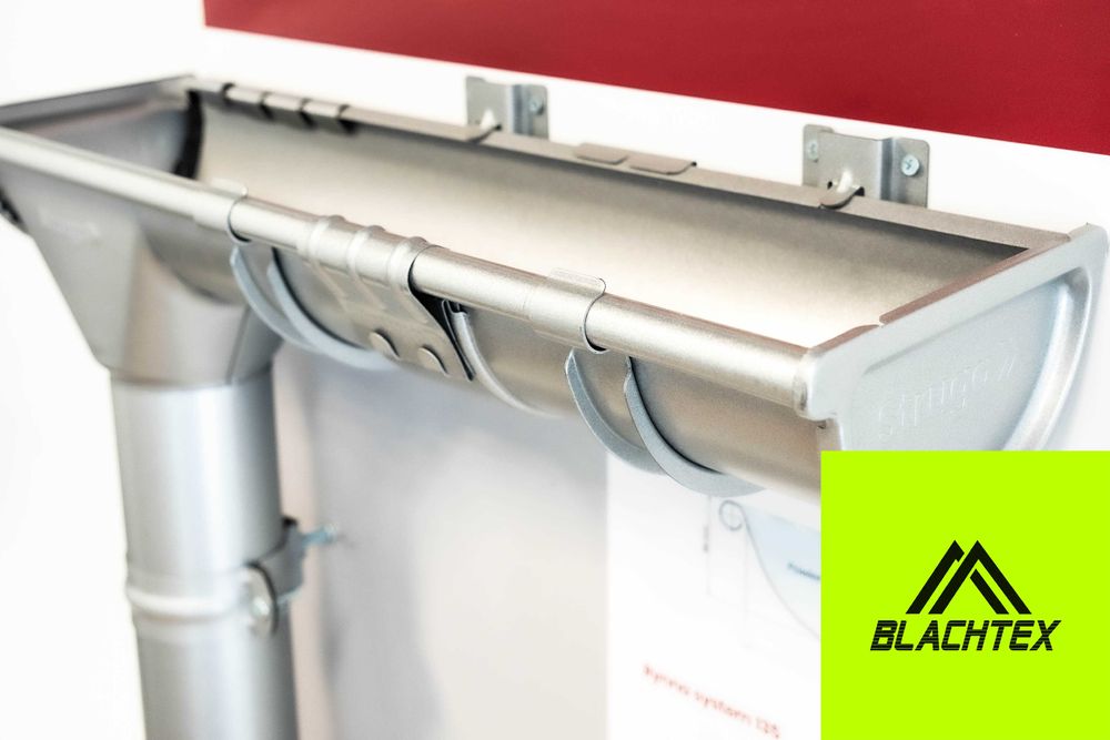 Rynny i Rury dachowe metalowe Rynna Dachowa na Dach, akcesoria, hak