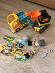 Rez . dla p. Elzbiety lego duplo plyta i zestaw autek