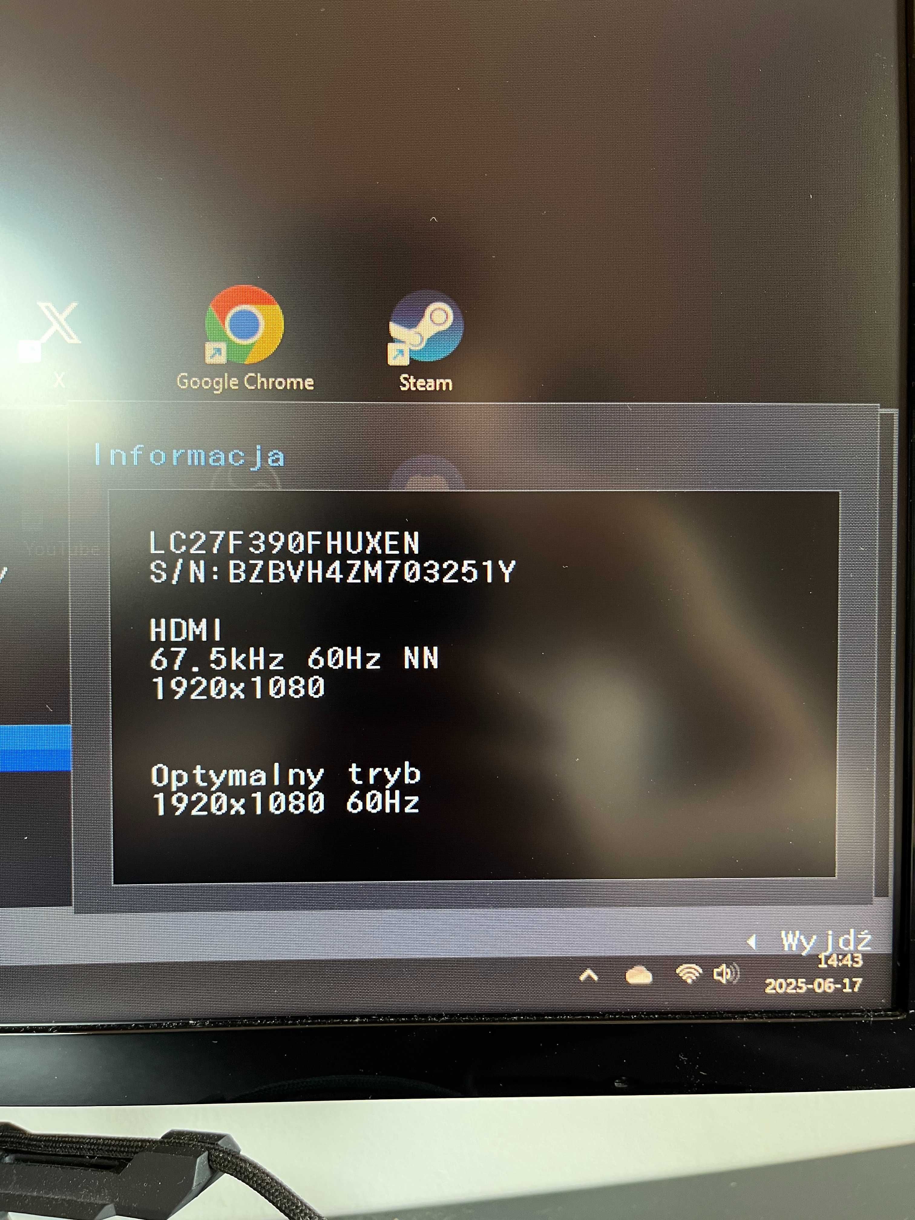 Monitor Samsung Curved LED C27F390FHUXEN C2 60Hz