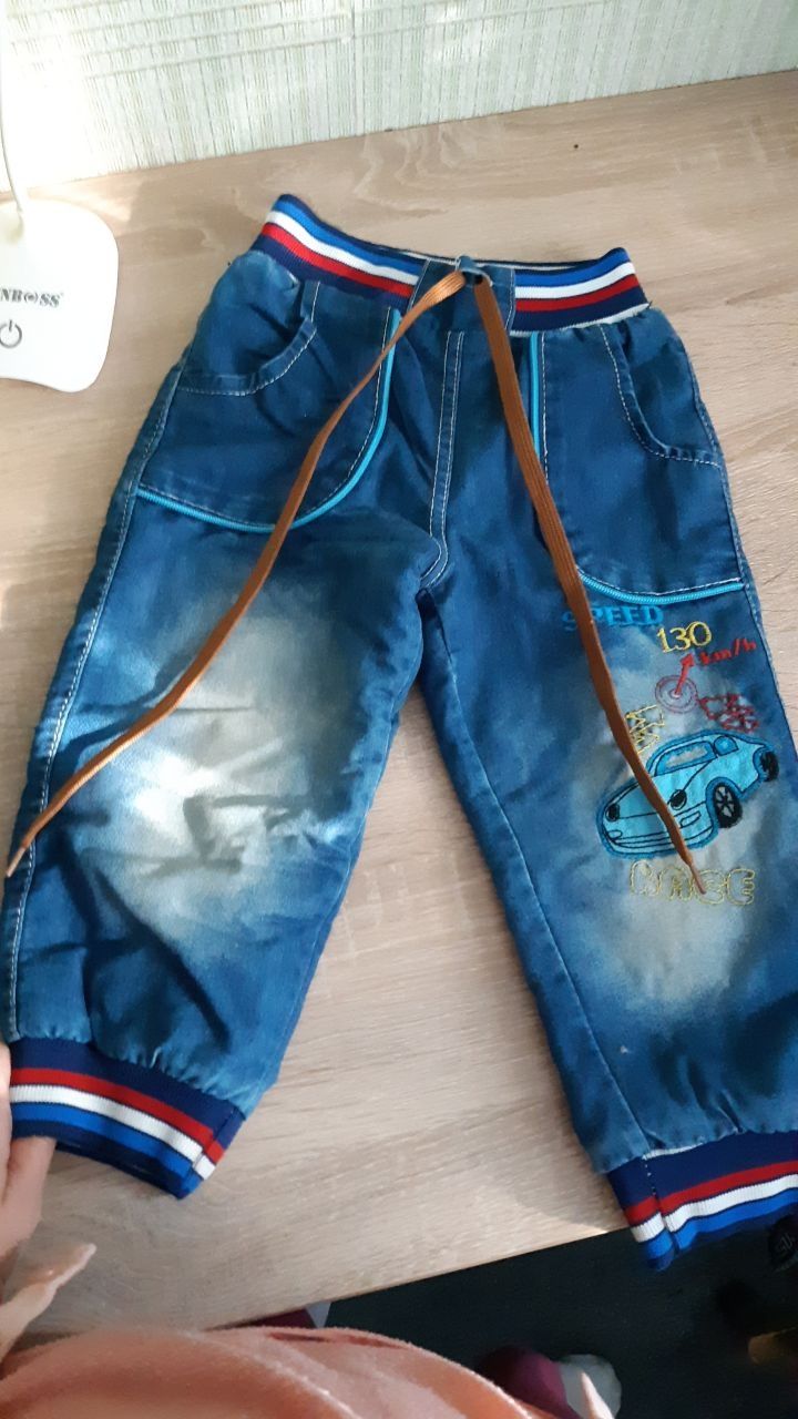 Теплые штаны детские