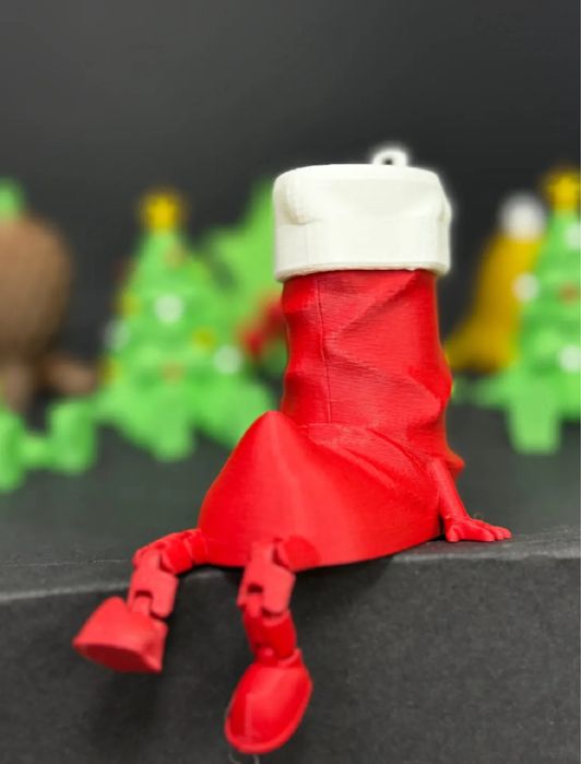 Новорічні іграшки 3D новорічний декор, різдвяний декор прикраси