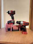 ZESTAW:Einhell TE-CW 18 Li BL+Einhell TE-CD 18/2 Li+Einhell Li-Ion PXC