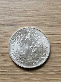Watykan - 1000 lirów 1989 Jan Paweł II,  srebro