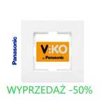 Panasonic VIKO Karre Ramka pojedyncza biała – 90.96.02-60