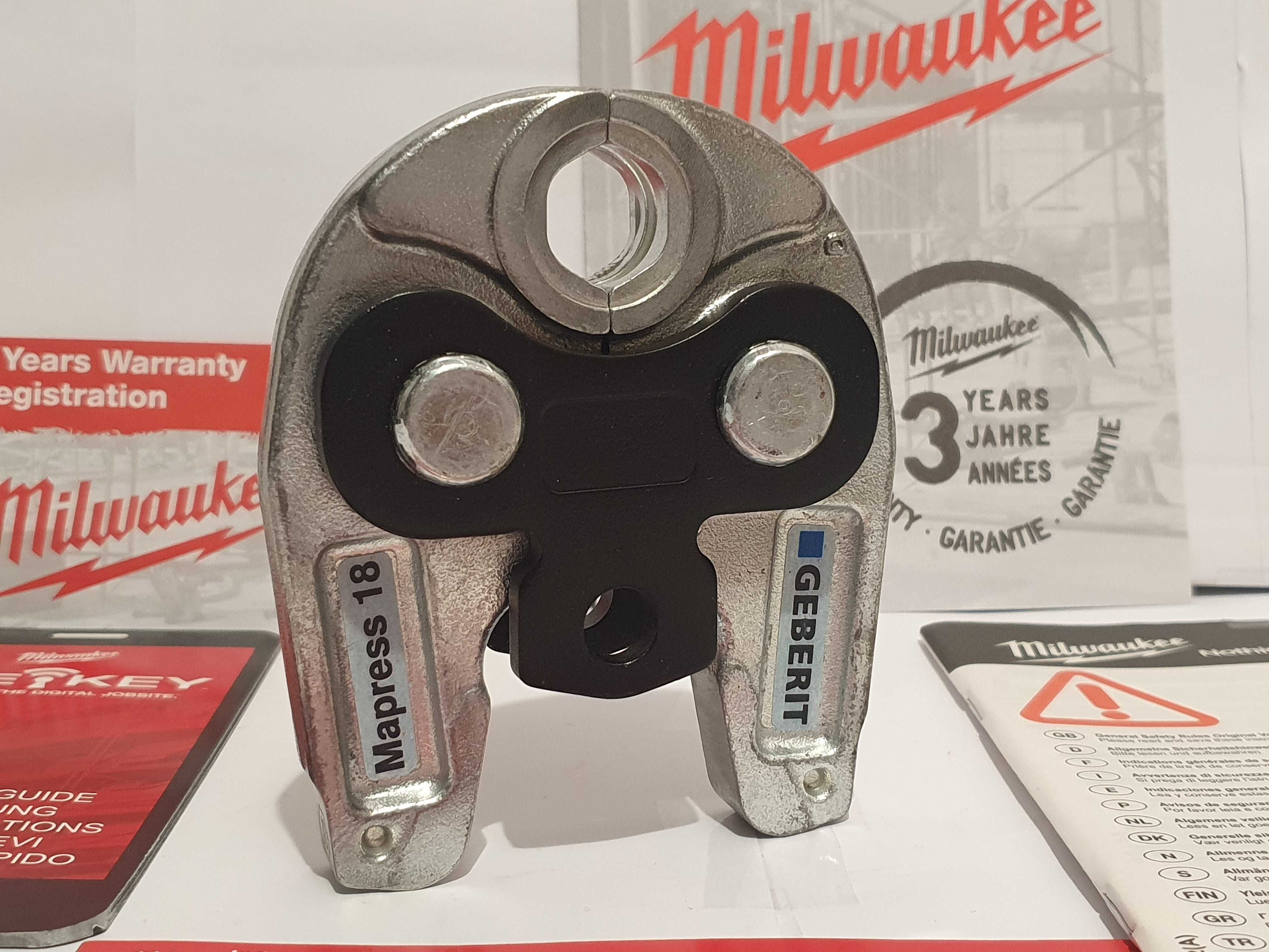 Cęgi zacisk Milwaukee Mini M18 do zaciskarki Geberit Hilti Novopress