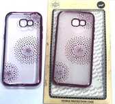 Etui, Plecki, Nakładka Beeyo Dots do Samsung A5 2017 A520 różowy
