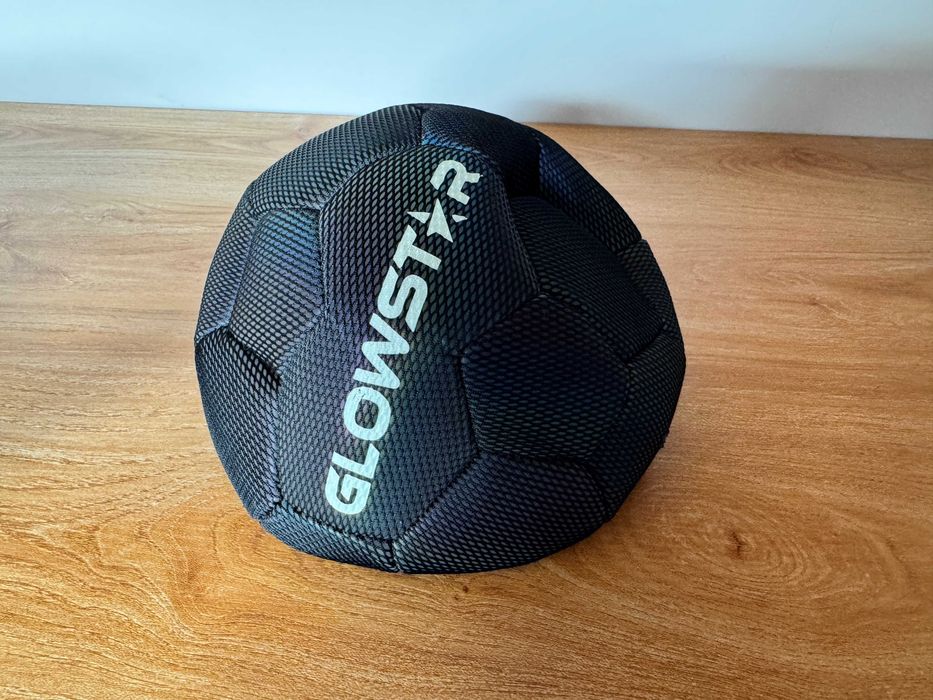Piłka nożna holograficzna odblaskowa, rozmiar 5 trening i zabawa