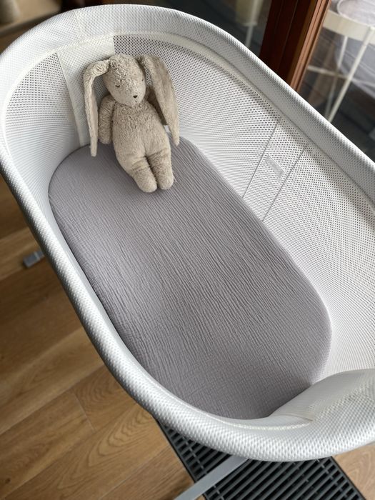 Kołyska łóżeczko niemowlęce dostawka bujaczek Babybjorn Harmony