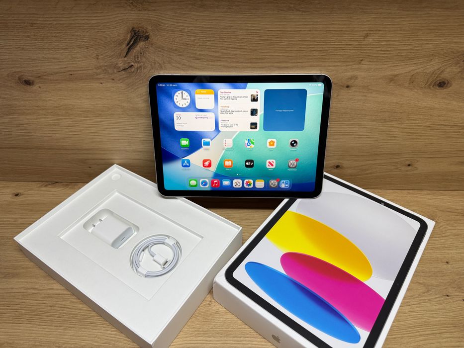 Новий open box 2025 iPad ( A16) 128gb Wi-Fi+Cellular 11" колір Silver