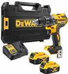 Wiertarko-wkrętarka udarowa aku. 70Nm 18V 2x5.0Ah DCD796P2-QW DeWalt