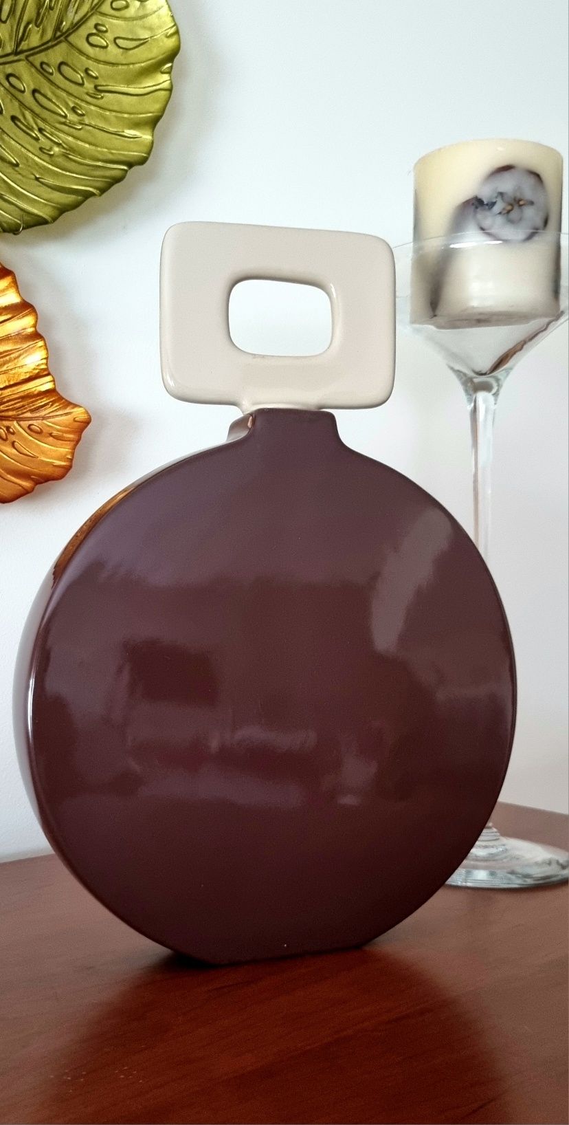 Peças decorativas/ pote de cerâmica/ Decanter