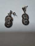 Серебряные сережки 925 пробы, новые