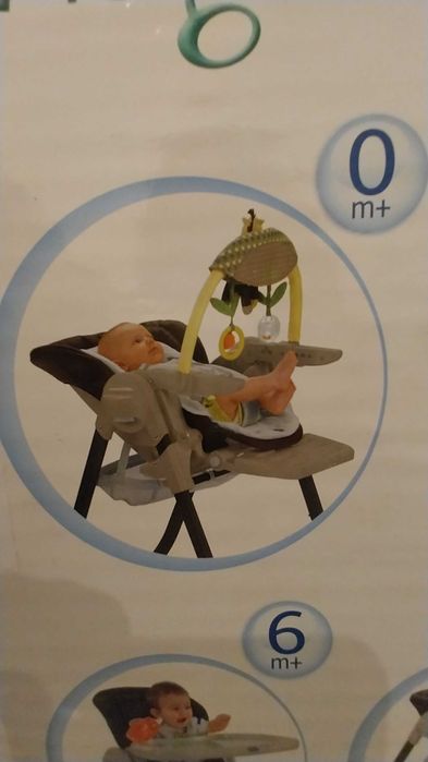 Cadeira refeição Chicco - Polly Magic 0m+ até 12m+