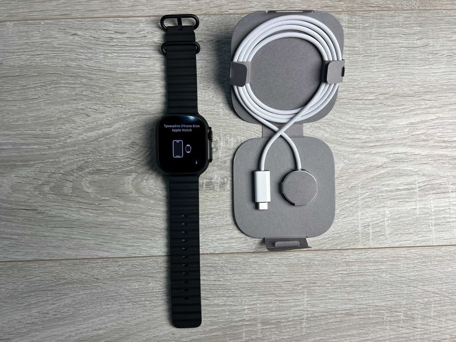 Apple Watch Ultra 2 49mm Black Titanium Ocean Band LTE ІДЕАЛ 100% АКУМ