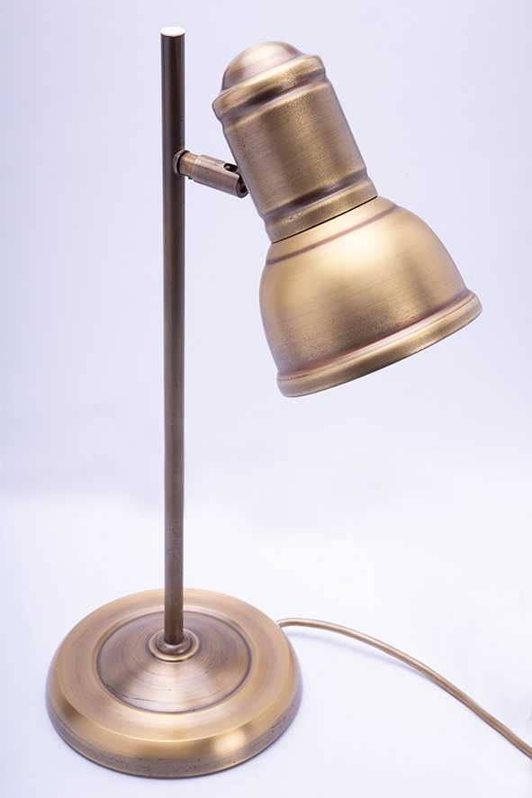 Lampa Stołowa Złota vintage 48 cm