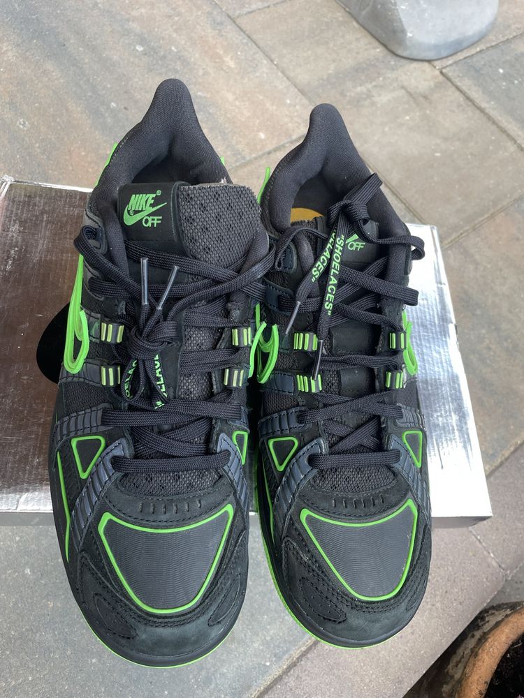 Nike Air Rubber Dunk x Off-white green strike 42,5